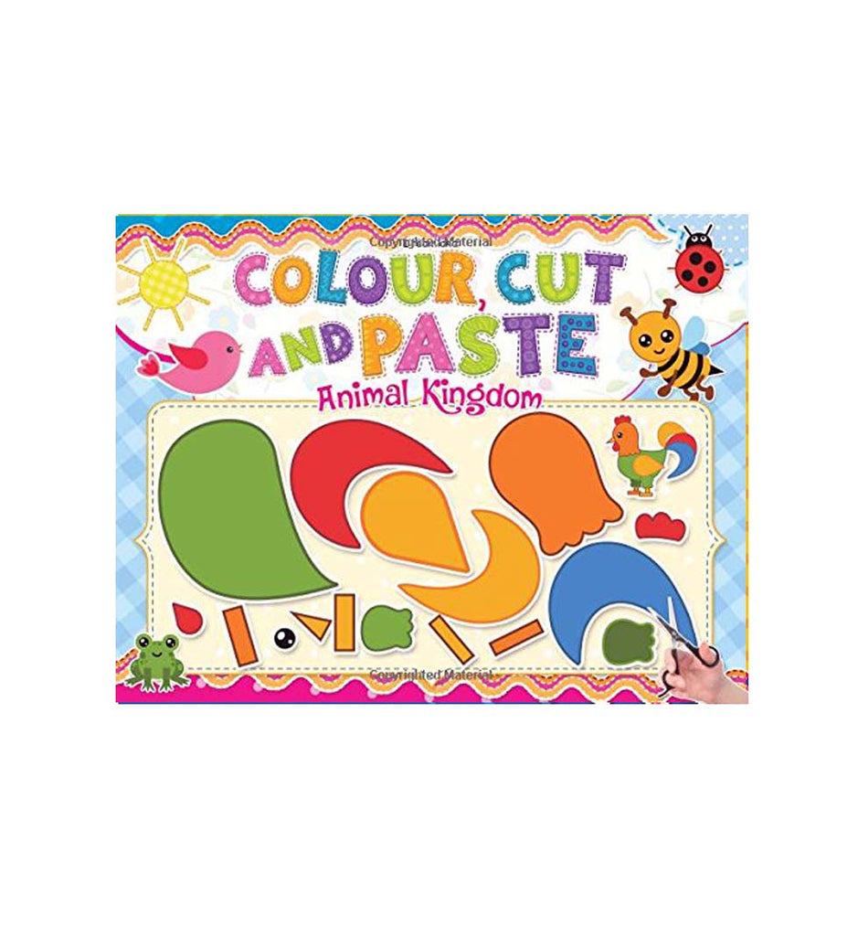 Colour, Cut And Paste- Animal Kingdom