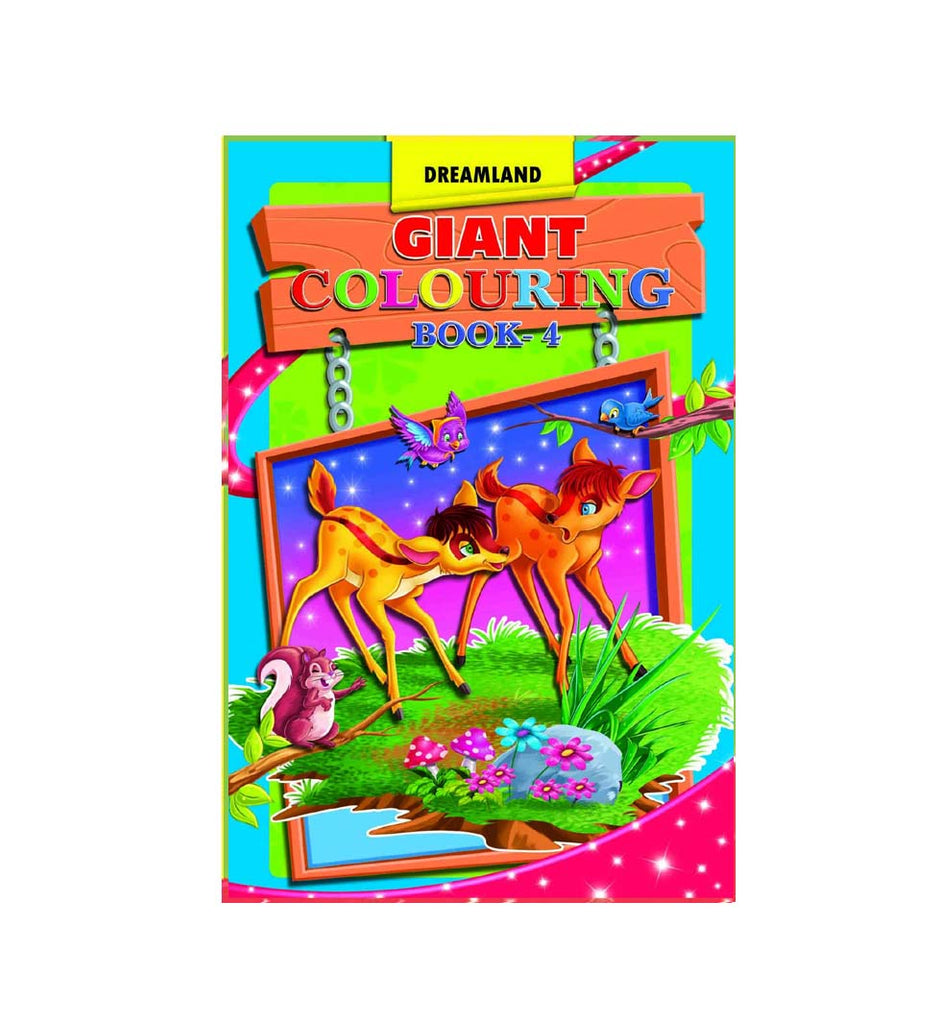 Giant Colouring Book - 4 (English)