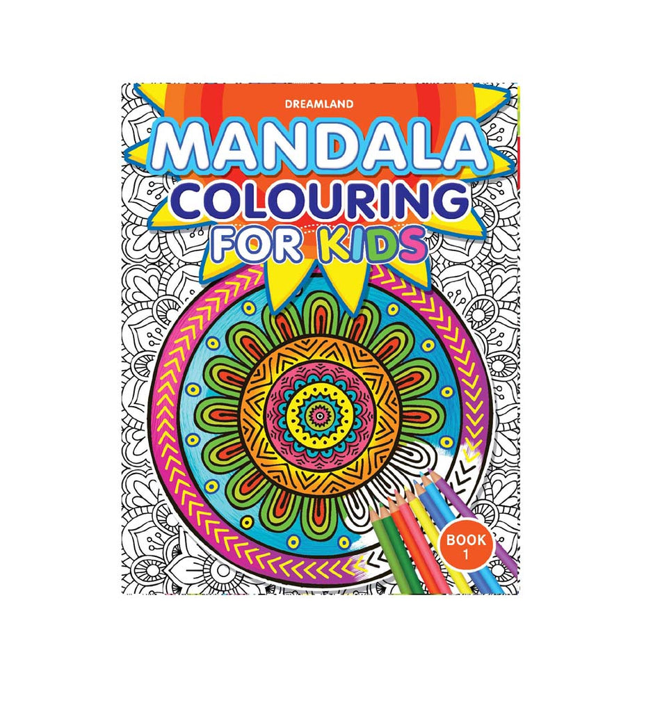 Mandala Colouring For Kids- Book 1 (English)