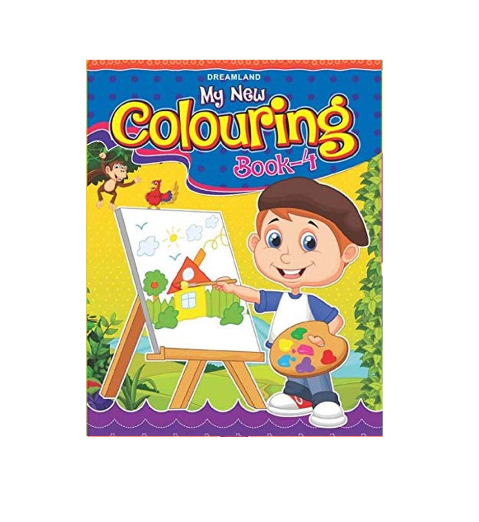 My New Colouring Book - 4 (English)