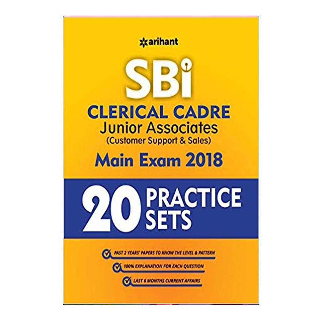 SBI Clerk Junior Associates Practice Sets (English)