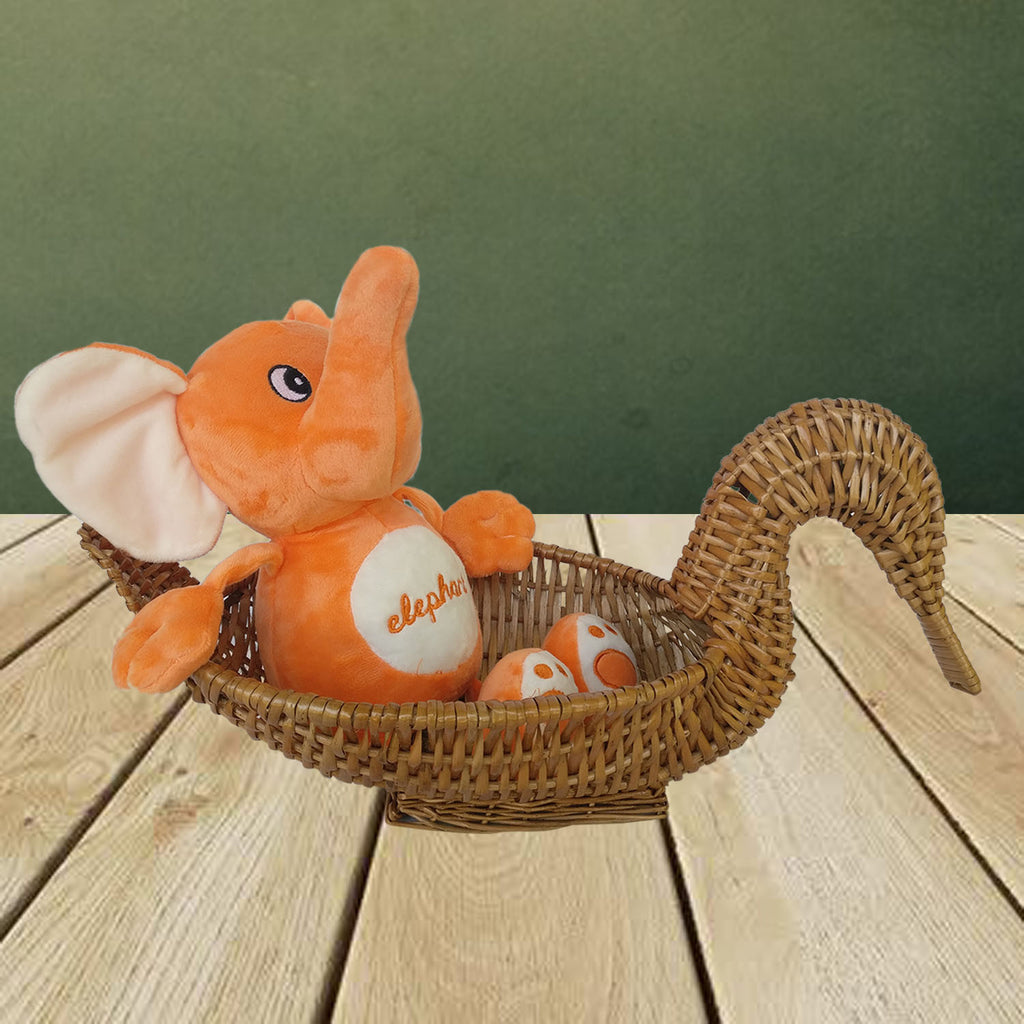 Soft Elephant Plush Mini 12 Inch - Chirukaanuka