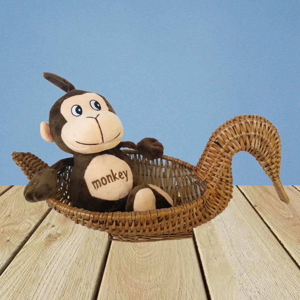 Soft Monkey Plush Mini 12 Inch - Chirukaanuka