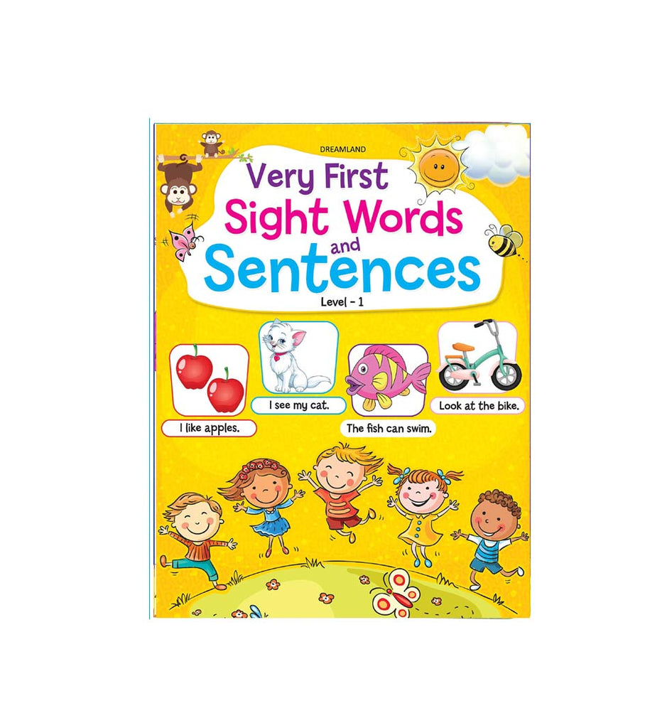 Very First Sight Words Sentences Level 1 (English)
