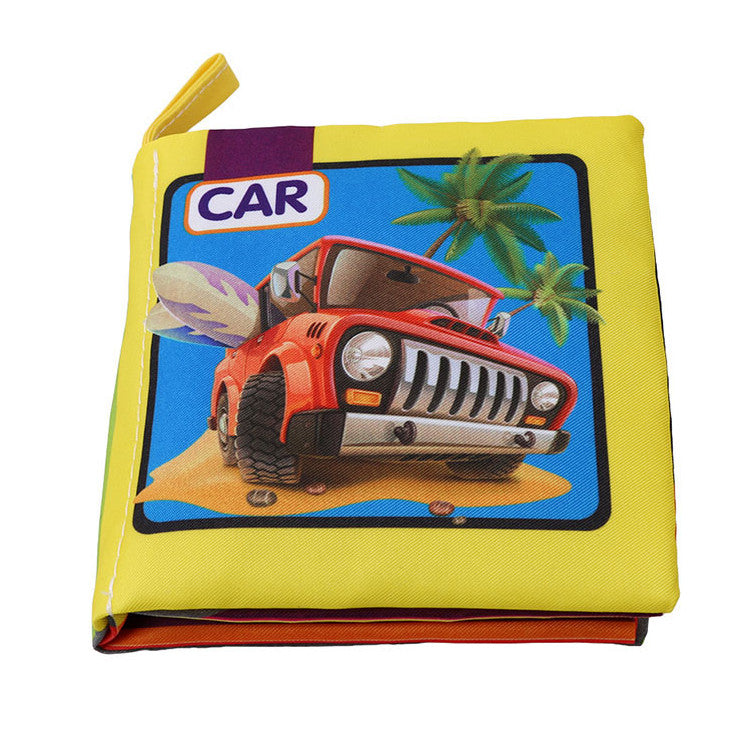 Baby Early Childhood Book Cloth Book Puzzle Tear Bad Early Learning Palm Book - Chirukaanuka