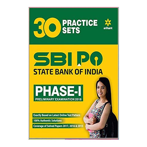 30 Practice Sets for SBI PO Phase-1 2018 (English)
