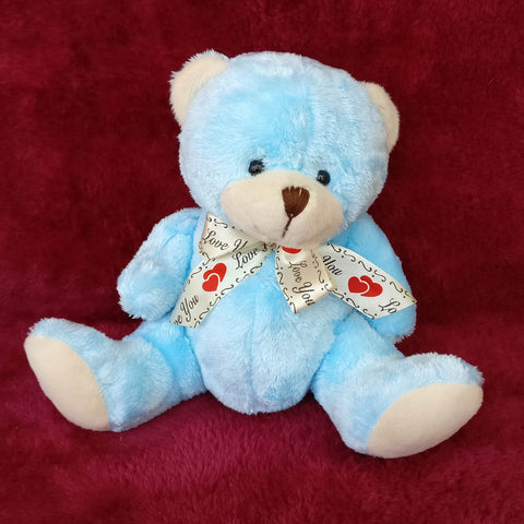 Plush Baby Bear Blue 20 cm - Chirukaanuka