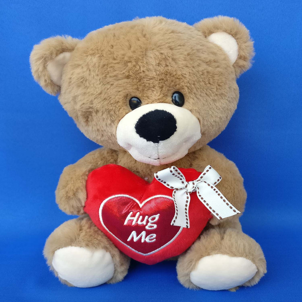 Bear With Hug Me Heart 26 cm - Chirukaanuka