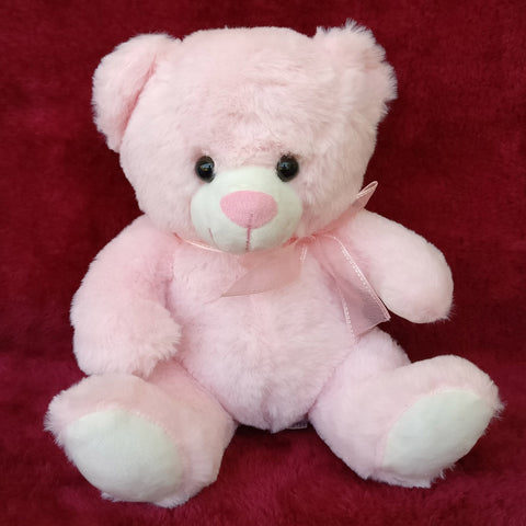 Lovable Soft Pink Bear 25 cm - Chirukaanuka