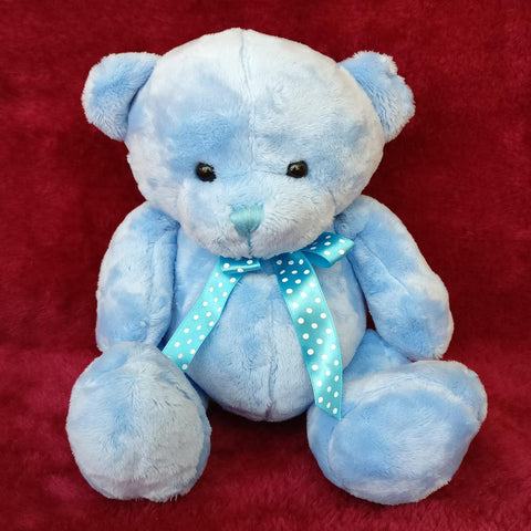 Blue Baby Soft Cuddly Bear 25 cm - Chirukaanuka