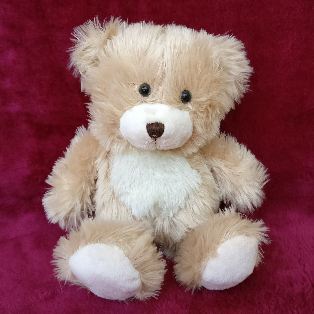Soft Cream Plush Bear 38 cm - Chirukaanuka