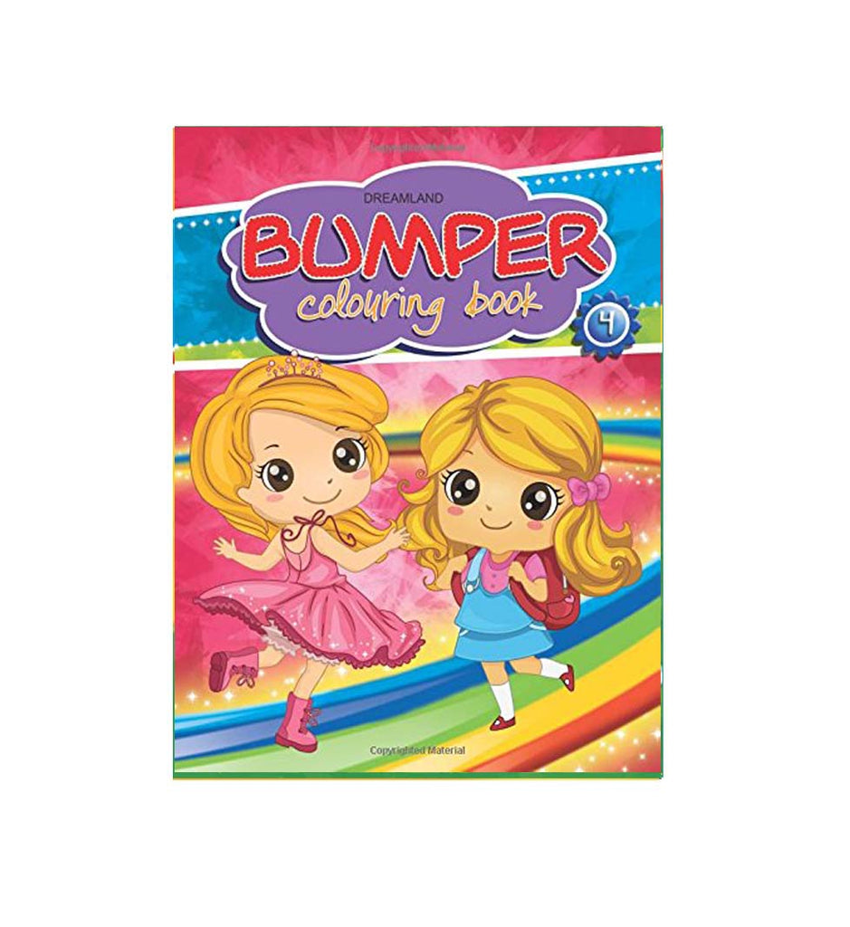 Bumper Colouring Book - 4 (English)