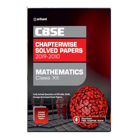 CBSC Chapterwise Solved Papers 2019-20 (English)
