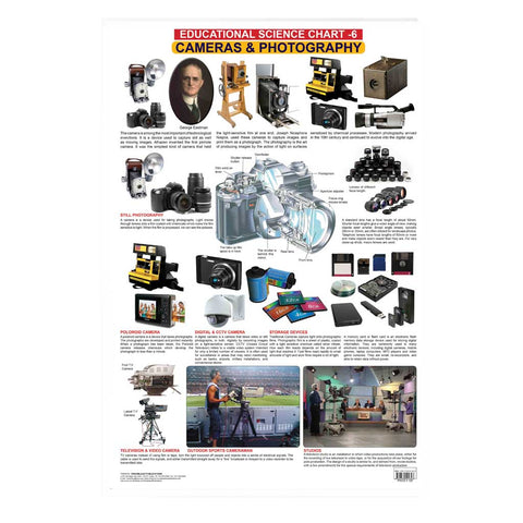 Cameras And Photography (Early Learning Chart)