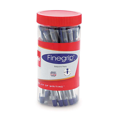 Cello Finegrip Ball Pen (25 Pens Jar - Blue)