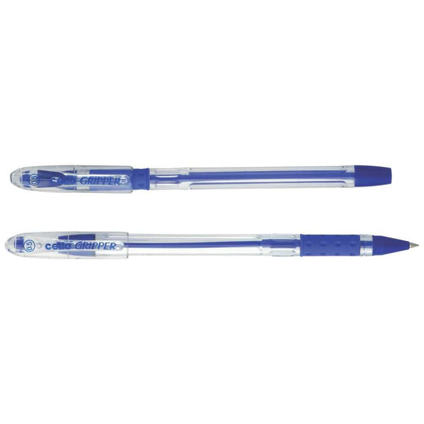 Cello Gripper Ball Pen (25 Pens Jar - Blue)