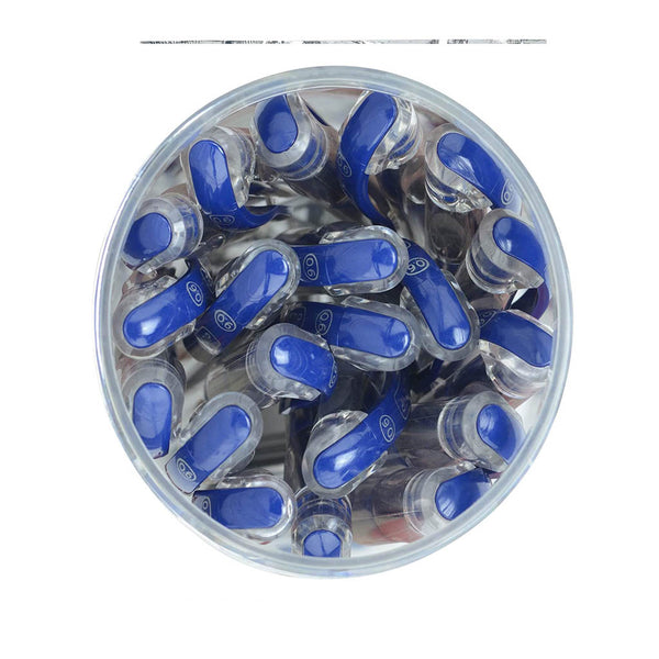 Cello Technotip Ball Pen Jar (Pack of 20 Blue Pens With 5 free Blue Refills)