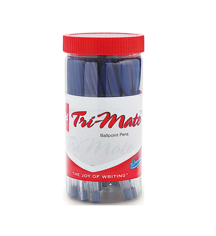 Cello Trimate Ball Pen (25 Pens Jar - Blue)