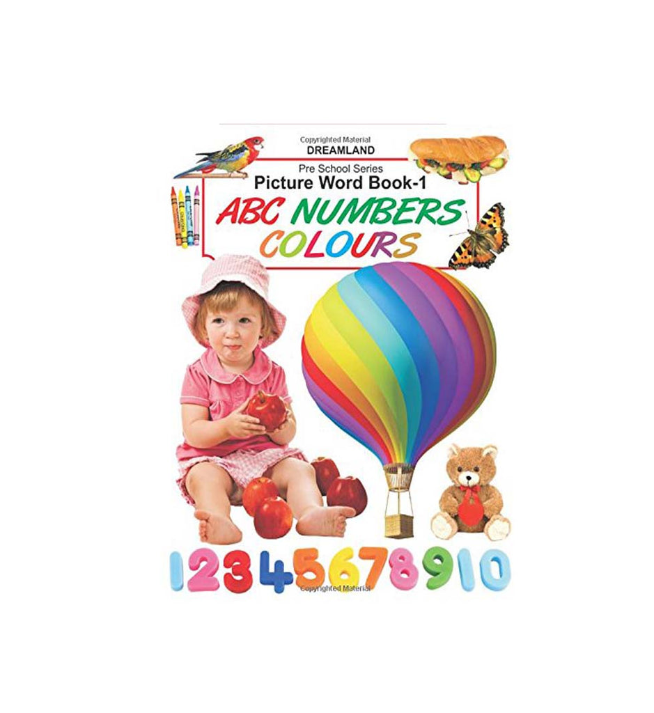Children's Picture word-book  Part 1 ABC, Numbers, Colours (English)
