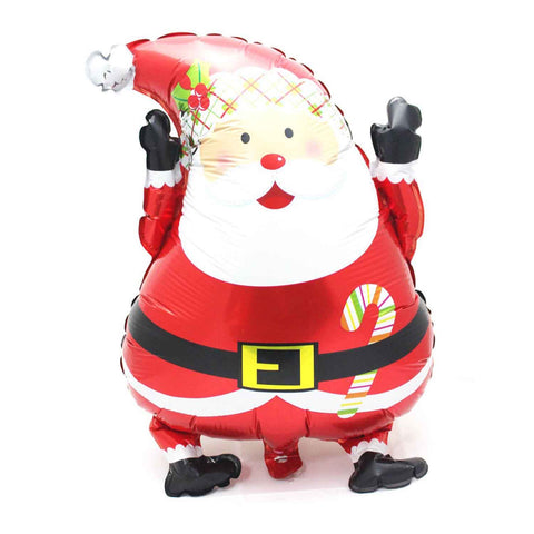 Christmas Santa Claus Foil Balloon - Chirukaanuka
