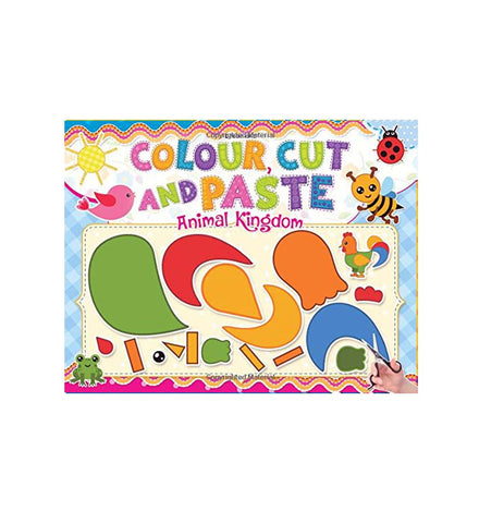 Colour, Cut And Paste- Animal Kingdom