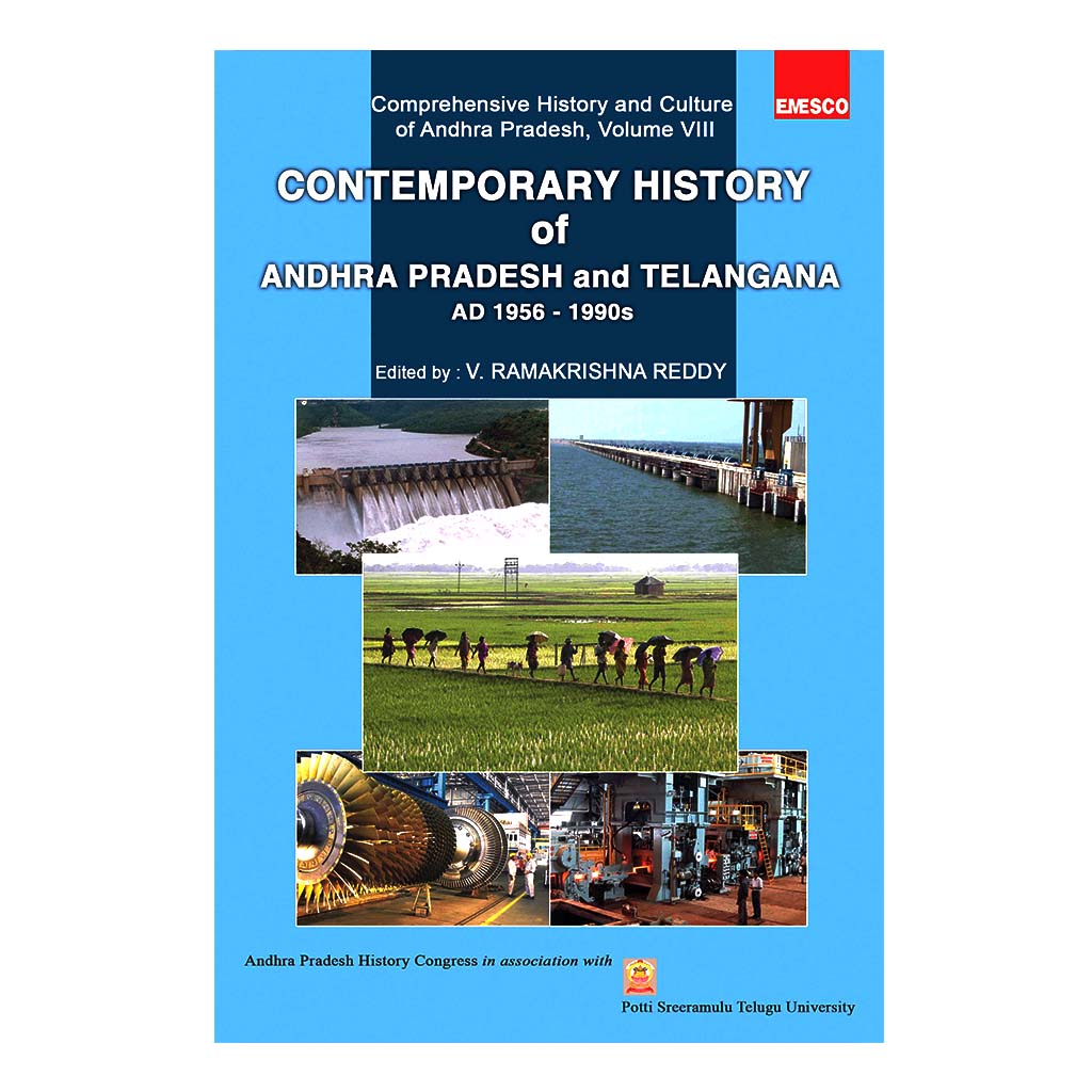 Contemporary History Of Andhra Pradesh And Telangana (English) - 2016 - Chirukaanuka
