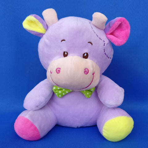 Soft Purple Cow Toy 20 cm - Chirukaanuka