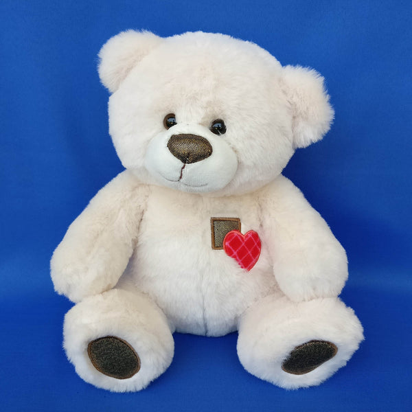 Cuddly Cream Teddy Bear 26 cm - Chirukaanuka