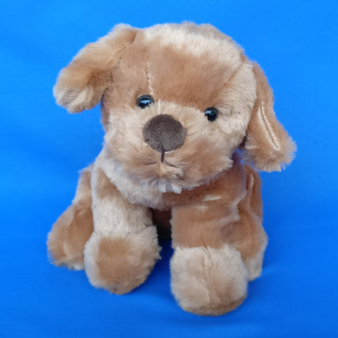 Soft Brown Dog Plush 23 cm - Chirukaanuka