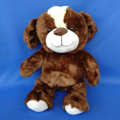 Soft Brownish Plush Dog 36 cm - Chirukaanuka