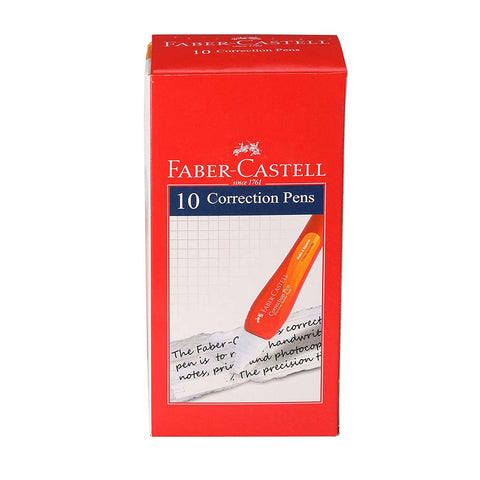 Faber-Castell Correction Pen - Pack of 10 (White)