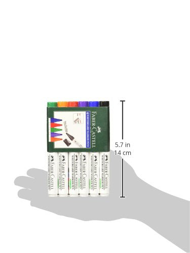 Faber-Castell Whiteboard Market - Pack of 6 (Assorted)