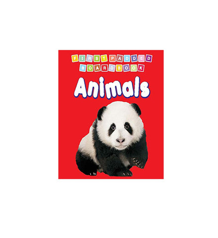First Padded Board Book - Animals (English)