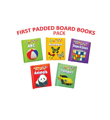 First Padded Board Book - Gift Pack (10 Titles) (English)