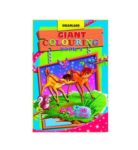 Giant Colouring Book - 4 (English)
