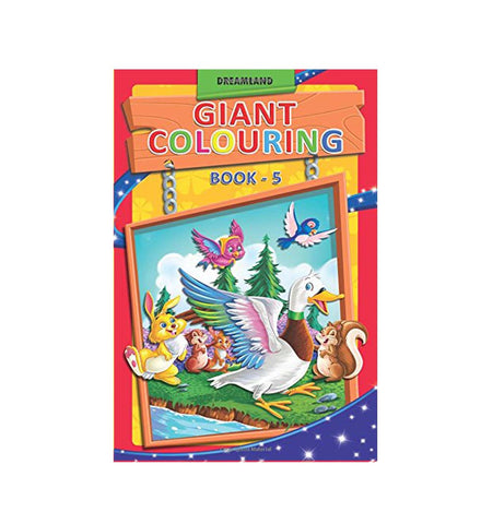 Giant Colouring Book - 5 (English)