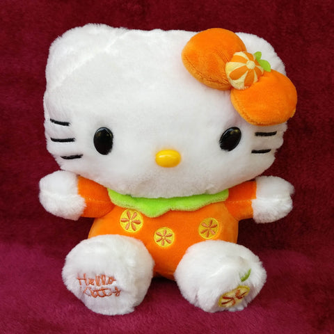 Hello Kitty Plush Orange 22 cm - Chirukaanuka