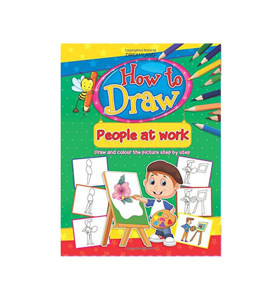 How To Draw - People at Work (English) – Chirukaanuka