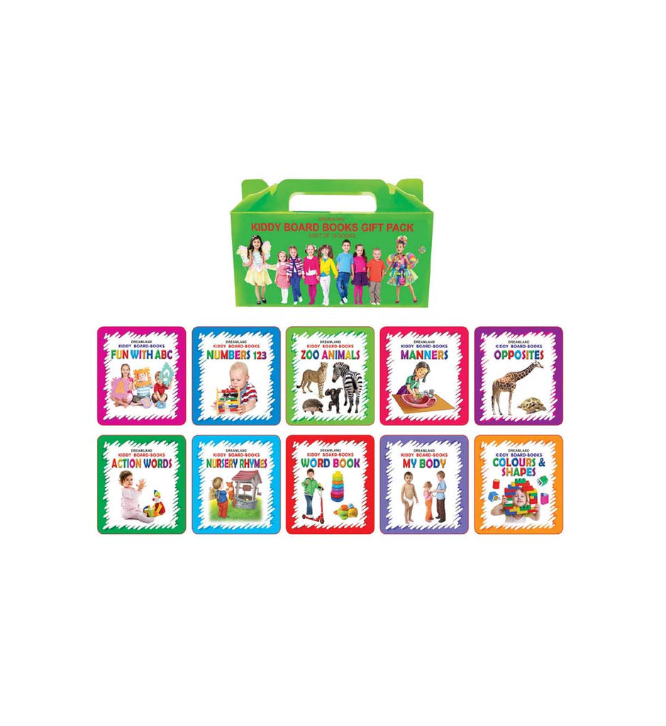 Kiddy Board Book - Gift Pack (10 Titles) (English)
