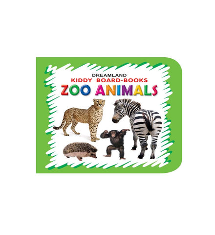 Kiddy Board Book - Zoo Animals (English)