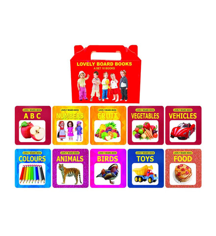 Lovely Board Books - Gift Pack (10 Titles) (English)