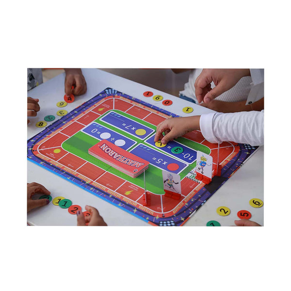 Matharon - Maths Board Game | Addition, Subtraction, Multiplication, Division (Ages 5-10 yr)