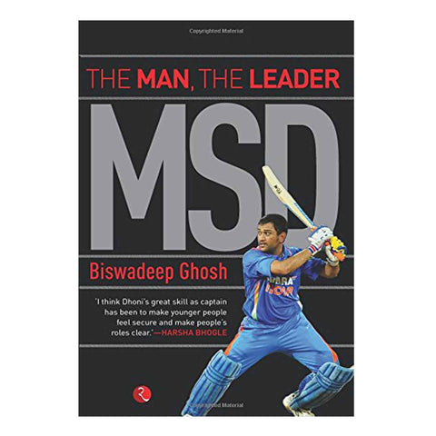 MSD: The Man, The Leader (English) Paperback - 2015 - Chirukaanuka