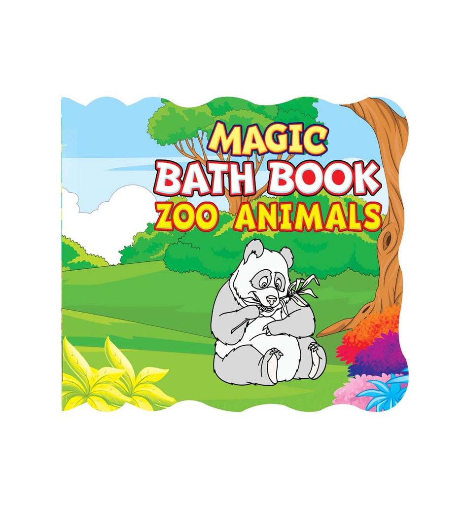 Magic Bath Book  - Zoo Animals (English)