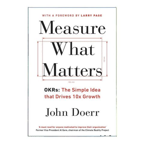 Measure What Matters (English)