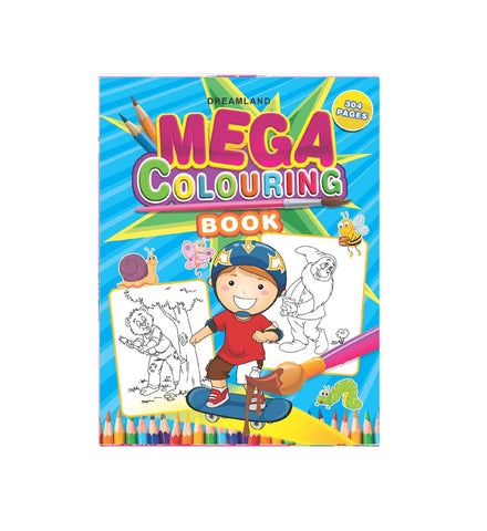 Mega Colouring Book (English)