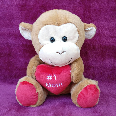 Soft Monkey Toy For Mom 26 cm - Chirukaanuka