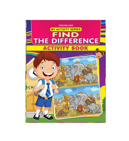 My Activity- Find the Difference Activity Book (English)