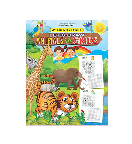 My Activity- Let's Draw Animals In Grids (English)