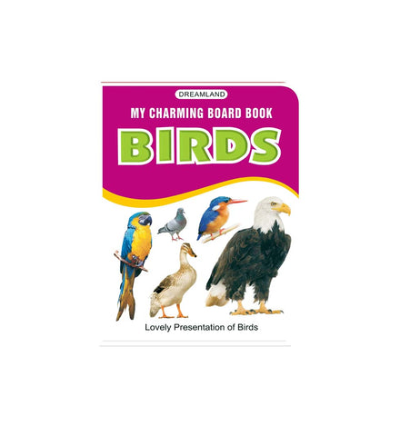 My CharmingBoard Books - Birds (English)